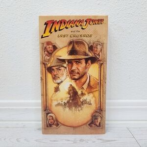 Indiana Jones & The Last Crusade VTG VHS Movie 1989